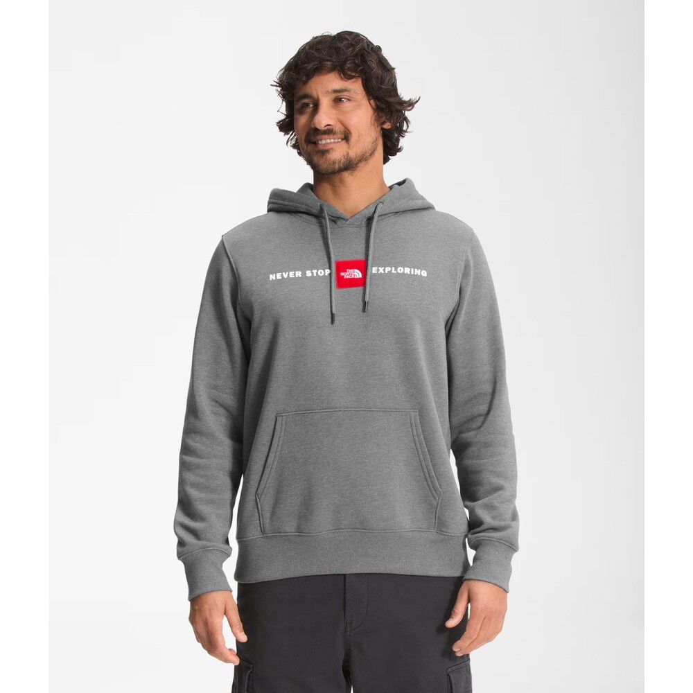 The North Face Men's Red's Pullover Hoodie Heather Medium Gray Size Medium